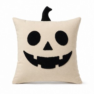 Alilang Halloween Throw Pillow Cover Square Decorative Cushion