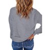 Womens Merry Christmas Sweatshirt Funny Christmas Tree Truck Graphic Pullover Casual Long Sleeve Blouse Tops - 3 of 4