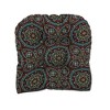 Blazing Needles, 19-inch U-Shaped Spun Polyester Outdoor Tufted Dining Chair Cushion - 2 of 2