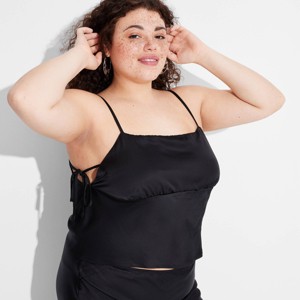 Women's Satin Tank Top - Wild Fable™ - 1 of 3