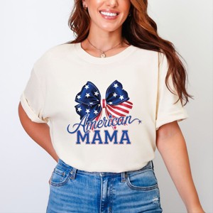 Simply Sage Market American Mama Coquette Garment Dyed Tee - 1 of 4