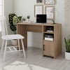 Beginnings Computer Desk with Storage Summer Oak - Sauder - 2 of 4