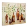 Stupell Industries Ferns and Plants Glass Jars Canvas Art, 30" x 24" - 2 of 4