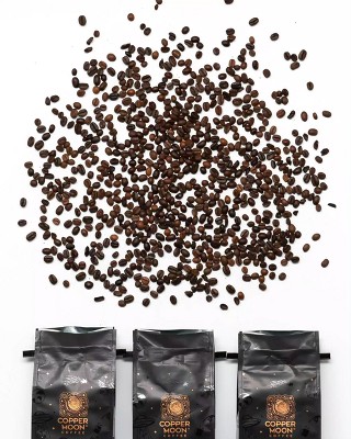 Copper Moon Dark Sky Blend Whole Bean Coffee – Dark Roast, 2 Lb Bag, Gluten Free & Kosher