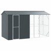 vidaXL Bird Cage Anthracite 422 x 103 x 142 cm Galvanized steel - 2 of 4