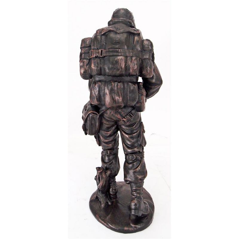 Design Toscano Salute to Our Heroes Military Soldier Statue, 4 of 7