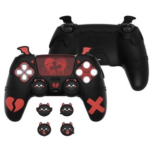 Aghana Digitals PlayVital Gothic Imp Series Cute Silicone Case for ps5 Controller - 1 of 4