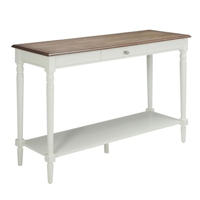 white console table target