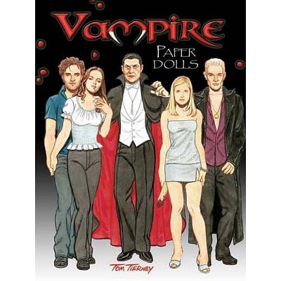 Vampire Paper Dolls - (Dover Paper Dolls) by  Tom Tierney (Paperback)