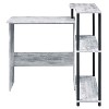 XIYUYEU L-Shaped Home Office Desk Simple Writing Desk with Open Storage Shelves for Office, Study - 3 of 4