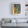 14" x 19" Ernst Ludwig Kirchner 'The Waterfall' Unframed Canvas Art - Trademark Fine Art - 3 of 4