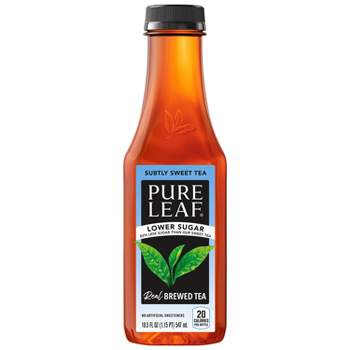 Pure Leaf Lower Sugar Subtly Sweet Tea - 18.5 fl oz Bottle