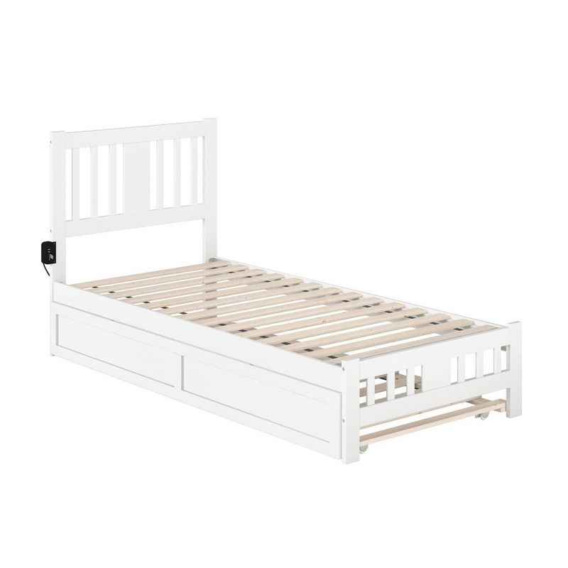 Tahoe Bed with Footboard and Twin Extra Long Trundle - AFI, 4 of 10