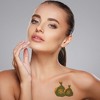 Unique Bargains Realistic Fake Tattoos Brown Yellow 6 Pcs - 2 of 4