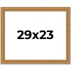 PosterPalooza | Photo Size Contemporary Gold Picture Frame - UV Acrylic, Foam Board Backing, Hanging Hardware - 2 of 4