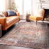 World Rug Gallery Transitional Distressed Machine Washable Non Slip Area Rug - 2 of 4