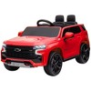 Aosom Licensed Chevrolet TAHOE Electric Car for Kids with Remote Control, 12V Battery Powered Ride On Car with LED Lights, MP3, Horn, Music - 4 of 4