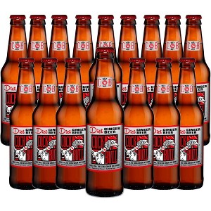 Cock n Bull Diet Ginger Beer 12oz Soda Bottles - Ideal Mixer for Cocktails, Mocktails, and Bartenders - Premium Quality for Perfect Mixed Drinks - Refreshing Flavor Profile- Made In USA - 1 of 4