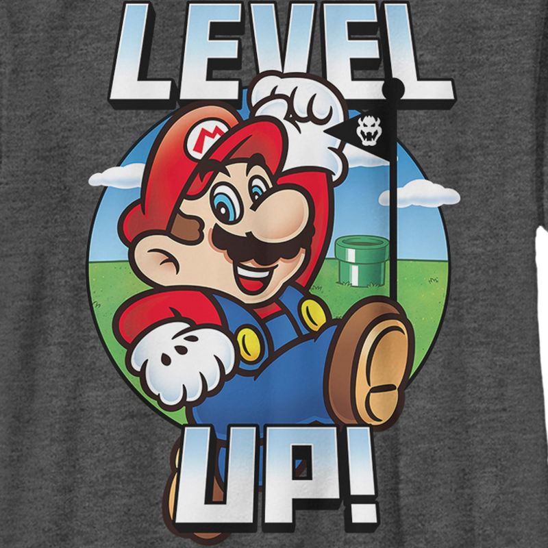 Boy's Nintendo Super Mario Level Up T-Shirt, 2 of 6
