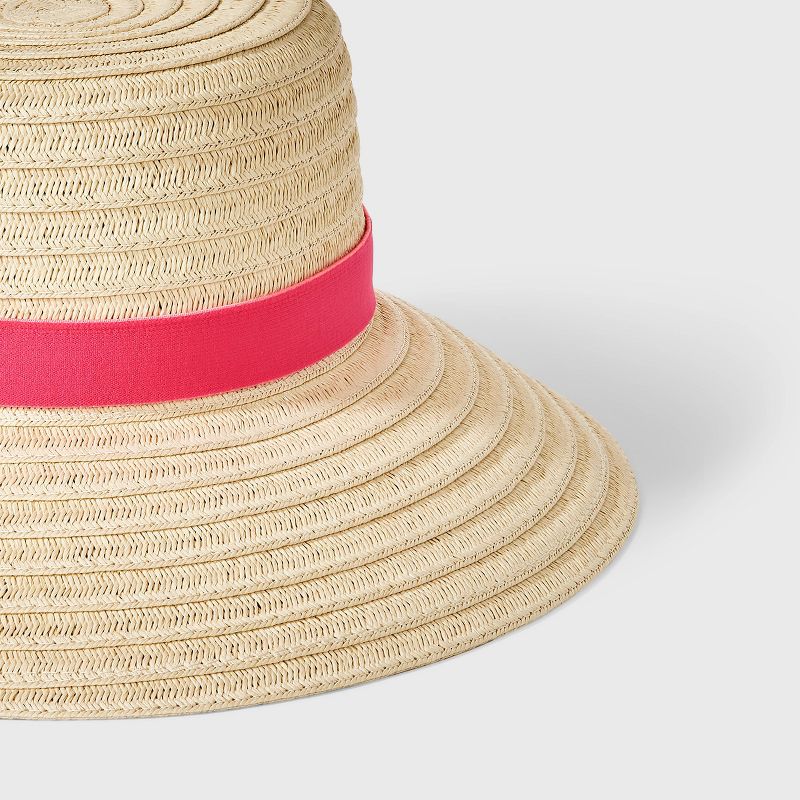 Packable Down Brim Straw Hat - A New Day™, 5 of 6