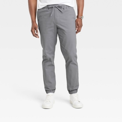 Men's Regular Fit Tapered Jogger Pants - Goodfellow & Co™ Dark