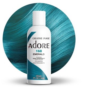 Creative Image Adore Semi-Permanent Hair Color - 168 EMERALD - Haircolor Dye - 1 of 3