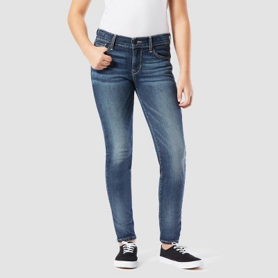 Girls' Mid-Rise Skinny Jeans 
