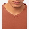 X RAY Men's V Neck & Henley Long Sleeve t shirts,new tshirt - 4 of 4