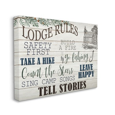 Stupell Industries "Closer To Heaven In A Cabin" Canvas Wall Art, 30" X 40", By Stephanie Workman Marrott