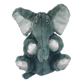 KONG Kiddos Comfort Elephant Dog Toy - Gray - XS