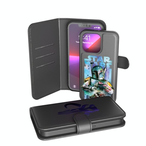 Keyscaper Star Wars Boba Fett Portrait Collage Wallet Phone Case