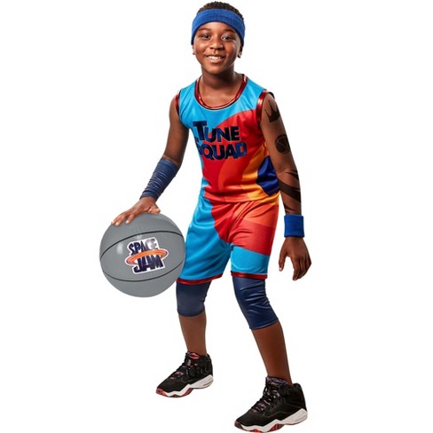 Rubies Space Jam: A New Legacy Lebron James Tune Squad Boy's Costume ...