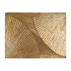 Wood Geometric Carved Radial Wall Decor - Olivia & May - 3 of 4