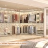 Aheaplus Large Closet System with Wooden Drawers and Shoe Racks - 3 of 4