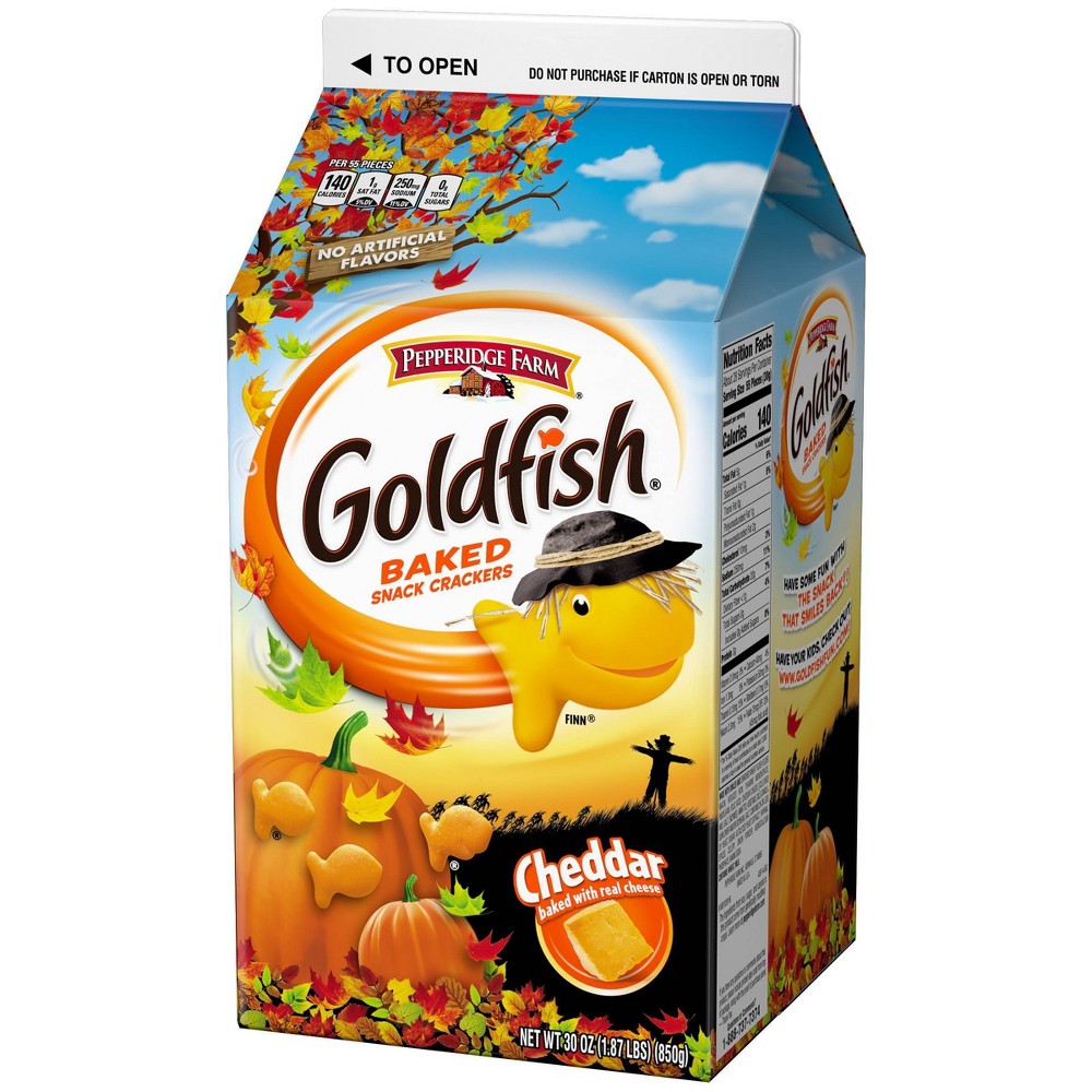 UPC 014100040972 product image for Goldfish Cheddar Crackers - 30oz - Pepperidge Farm | upcitemdb.com