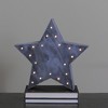 Northlight Lighted 5 Point Star Christmas Decoration - 9.75" - Gray - 3 of 4