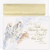 Masterpiece Studios Holiday Collection 16-Count Boxed Religious Christmas Cards With Foil-Lined Envelopes, 7.8" x 5.6", Blessing of Hope (942600) - 2 of 2