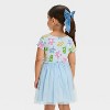 Toddler Girls' Care Bears Soft Tulle Dress - Blue - image 2 of 3