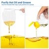 Fryer Grease Bucket 6 Gal Oil Disposal Caddy Steel Fryer Oil Bucket with Rust-Proof Coating Lid Lock Clips Filter Bag Oil Transport Container - 3 of 4