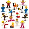 PICASSO-TILES Magnetic Tiles Character Action Figures Set, STEM Building Blocks Toy for Kids, 15pcs - 2 of 4
