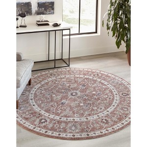 Unique Loom    Eco Traditional Coherance Area Rug - 1 of 4