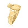 Ross-Simons 10kt Yellow Gold Claddagh Ring - 3 of 4