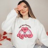 Simply Sage Market Women's Graphic Sweatshirt All You Need Is Love Heart Rainbow - 2 of 3