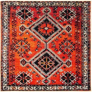 Vintage Hamadan VTH293 Power Loomed Indoor Rugs - Safavieh - 1 of 4