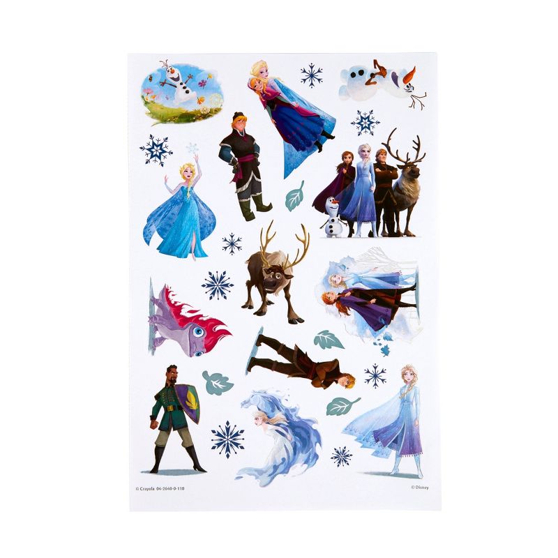 Crayola 96pg Disney Frozen Coloring Book with Sticker Sheet, 3 of 8
