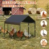 Large Chicken Coop Chicken Run Pen for Yard with Waterproof Anti-UV Cover Portable Chicken Coop for Outdoor Rabbit Duck - 4 of 4