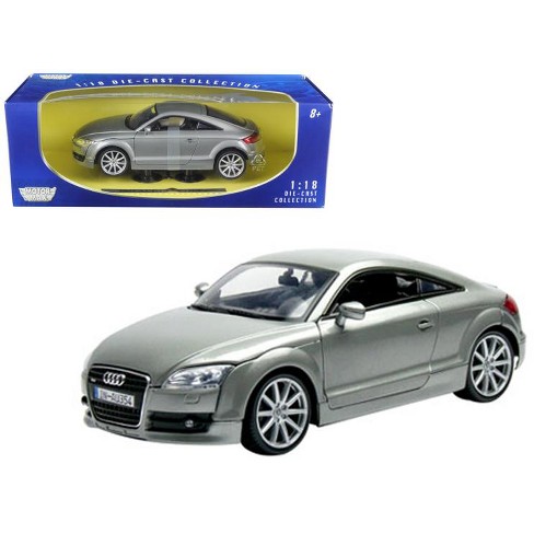 2007 Audi TT Coupe Grey 1/18 Diecast Car Model by Motormax