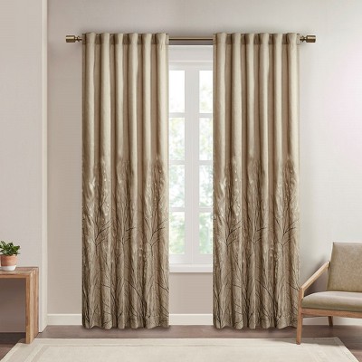 MAYEERTY Modern Multifunctional and practical Window Curtain Panel(Only 1 Pc Panel) for Bedroom