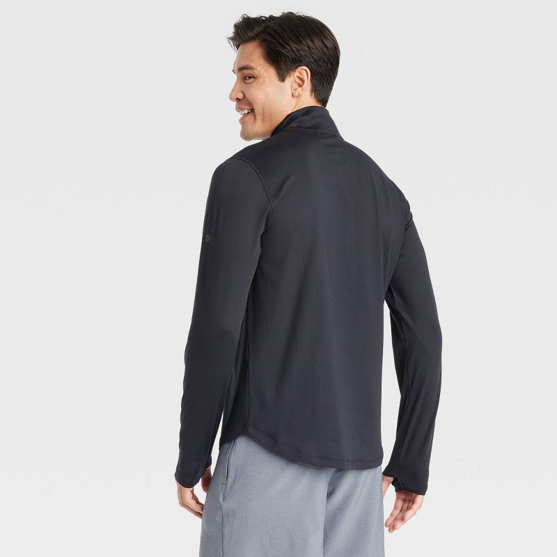 Men's Lightweight ¼ Zippered Athletic Top - All In Motion™, 2 of 4
