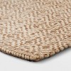 Jute Diamond Area Rug Tan/Ivory - Threshold™ - 3 of 4